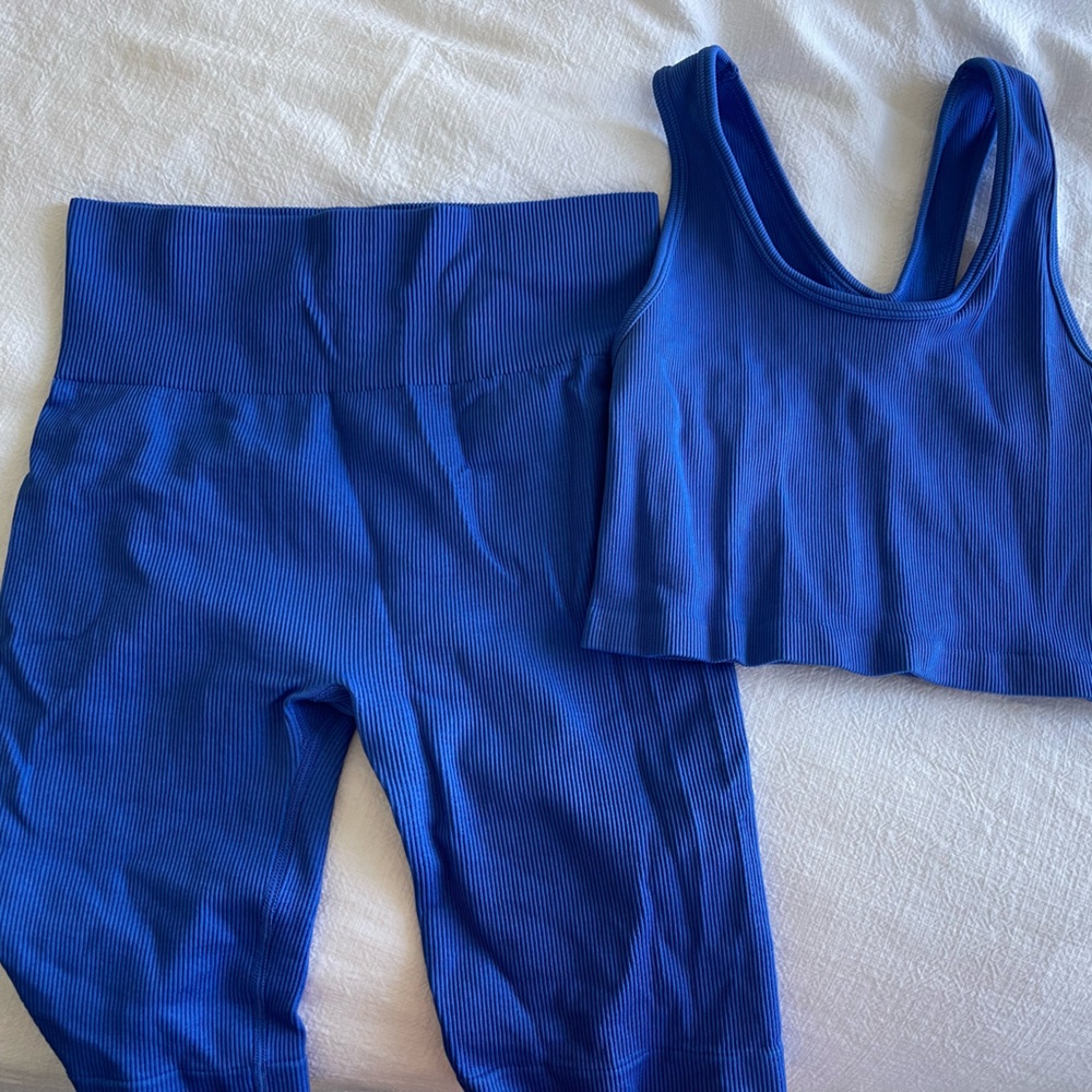 Ribbed workout set